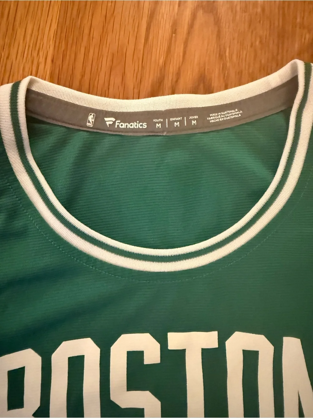 Boston Green' Basketball Tatum Jersey - Youth Team Tank